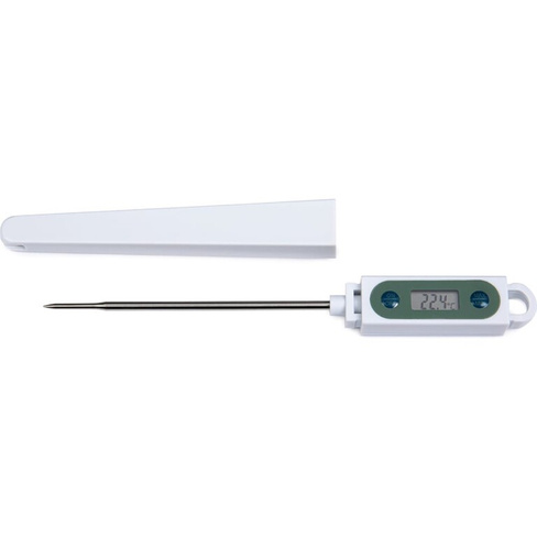 Кулинарный термометр S-CHIEF ABS пластик, нержавеющая сталь 19.2x1.8 см, 1 шт, белый SHF-0331 695054 S-Chief
