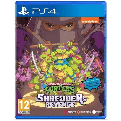 Игра PlayStation Teenage Mutant Ninja Turtles: Shredder's Revenge, английская версия, для PlayStation 4