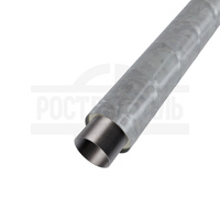 Труба стальная в ППУ ОЦ изоляции 76 мм ГОСТ 30732-2020 оцинкованная