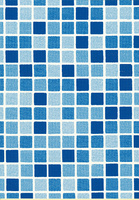 Плёнка ПВХ Delifol NGD Mosaik Aqua 1,65 x 25 м