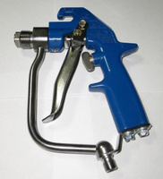 Пистолет безвоздушный шпатлевочный Blue Texture, 4-пальцевый курок Graco