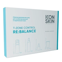 ICON SKIN Набор для комбинированной и нормальной кожи (пенка 50 мл + тоник 50 мл + сыворотка 15 мл + флюид 20 мл) Re:Bal