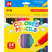 Карандаши цветные M&G 24 цвета шестигранные