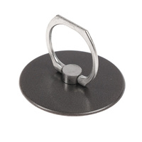 Держатель-подставка с кольцом для телефона luazon, в форме круга, черный Luazon Home