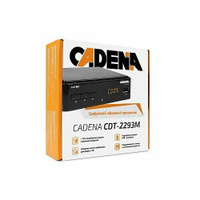 Приемник цифровой эфирный CADENA CDT-2293M c ВЧ-модулятором Cadena