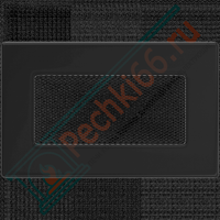 Вентиляционная решетка для камина 110х170, черная (FireWay)