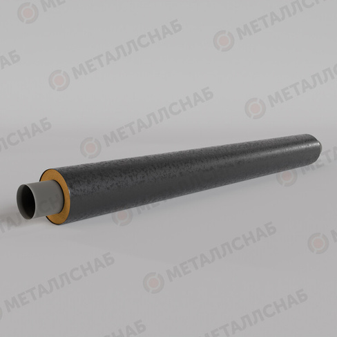 Труба стальная в ППУ ПЭ изоляции 377 мм ГОСТ 30732-2020