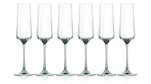 Набор бокалов для шампанского 270 мл Lucaris Hong Kong 6 шт.