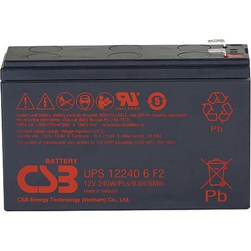 Аккумуляторная батарея для ИБП CSB UPS122406 F2 12В