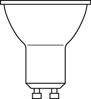 Лампа светодиодная LED Value LVPAR1675 10SW/865 10Вт GU10 230В 10х1RU OSRAM 4058075581869 LEDVANCE