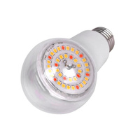 Лампа светодиодная LED-A60-15W/SPFB/E27/CL PLP30WH 15Вт A60 грушевидная прозрачная для растений спектр для фотосинтеза (