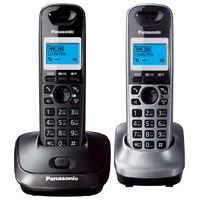 Радиотелефон Panasonic KX-TG2512RU2, титан