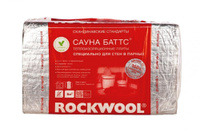 Теплоизоляционные плиты ROCKWOOL Сауна баттс (1000*600*50мм)