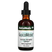 Комплекс GlucoMedix поддержка уровня глюкозы и метаболизма NutraMedix, 60 мл