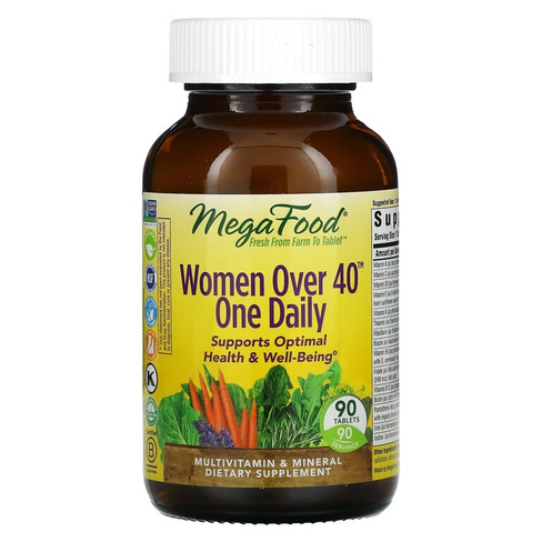 Мультивитамины для Женщин Старше 40 лет MegaFood Women, 90 таблеток