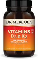 Mercola Витамины D3 и K2, 90 капсул