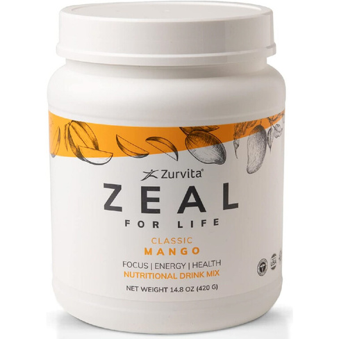 Витаминно-минеральный комплекс Zurvita Zeal for Life со вкусом манго, 420гр