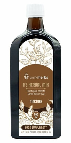 Lymeherbs, Настойка HS Herbal Mix 1:5, 500мл