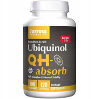 Jarrow Formulas Убихинол QH-абсорб, 100 мг, 120 капсул