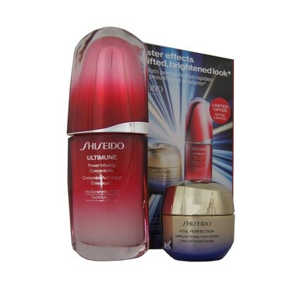 Подарочный набор Ultimune+Vital Perfection обогащенный тонизирующий и укрепляющий крем Shiseido, Shiseido