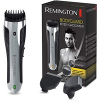 Триммер для волос на теле Bodyguard Bht2000A с насадкой для бритвы для влажного и сухого использования, черный/серый, Re