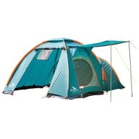 Палатка кемпинговая ALPIKA Dakota-4, 4-х местная, 240х260х190 см, Polyestr PU 3000
