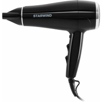 Фен Starwind SHD 7080 2200Вт черный/хром STARWIND