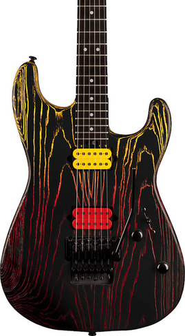Электрогитара Charvel Pro-Mod San Dimas Style 1 HH FR E Ash Electric Guitar, Sunburn