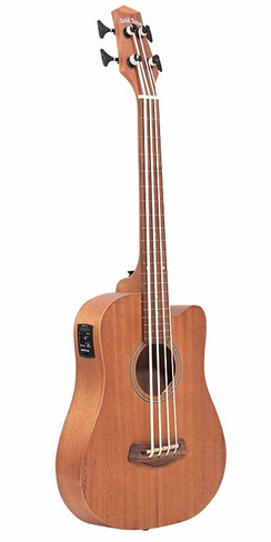 Басс гитара Gold Tone M-BassFL 23-Inch Scale Fretless Acoustic-Electric MicroBass with Gig Bag