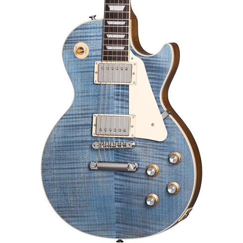 Электрогитара Gibson Les Paul Standard 60s Figured Top Electric Guitar - Ocean Blue