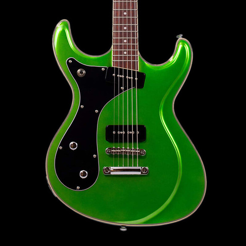 Электрогитара Eastwood Sidejack Baritone 20th Anniversary Limited Left Handed Dark Emerald Green