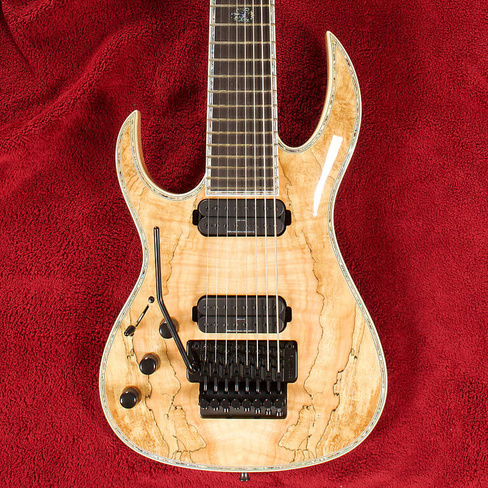 Электрогитара B.C. Rich Shredzilla 8 Prophecy Exotic Archtop with Floyd Rose Left Handed Spalted Maple SZA824FRSML