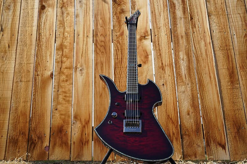 Электрогитара B.C. Rich Mockingbird Extreme Evertune Black Cherry Left Handed 6-String Electric Guitar