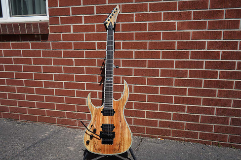 Электрогитара B.C. Rich Shredzilla Prophecy Exotic FR Natural Spaulted Maple Left Handed 6-String Electric