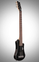 Электрогитара Hofner HCT-SH-BK Black"Shorty" Mini/Travel Guitar w/ travel gig bag