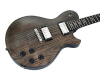 Электрогитара Michael Kelly Patriot Decree Open Pore Faded Black Electric Guitar With Open Pore Ebony Fretboard
