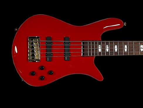 Басс гитара Spector Euro 5 Classic, Red Gloss with Rosewood Fingerboard