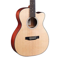 Акустическая гитара Martin 000CJr-10E Junior 14-Fret Cutaway Acoustic-Electric Guitar w/ Gig Bag