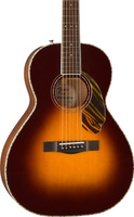 Акустическая гитара Fender Paramount PS-220E Solid Wood A/E Parlor Guitar, Sunburst w/ Hard Case