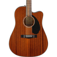 Акустическая гитара Fender CD-60SCE Dreadnought Walnut Fingerboard, All Mahogany
