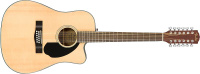 Акустическая гитара Fender CD-60SCE 12-String Spruce/Mahogany Dreadnought Acoustic-Electric