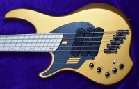 Басс гитара Dingwall NG-3 5 String LEFTY, Matte Gold Metallic / Maple