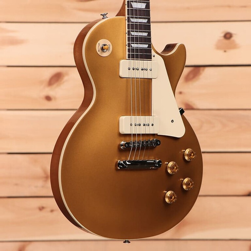 Электрогитара Gibson Les Paul Standard 50s P-90 - Goldtop - 230630031 - PLEK'd