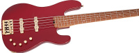 Басс гитара Pro-Mod San Dimas Bass JJ V, Caramelized Maple Fingerboard, Candy Apple Red