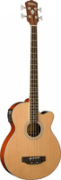 Басс гитара Washburn Acoustic Electric Bass Guitar w/GB44 Gig Bag - Natural - AB5