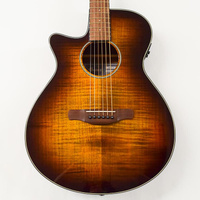 Акустическая гитара Ibanez AEG70L Left-Handed Acoustic-Electric Guitar - Tiger Burst High Gloss