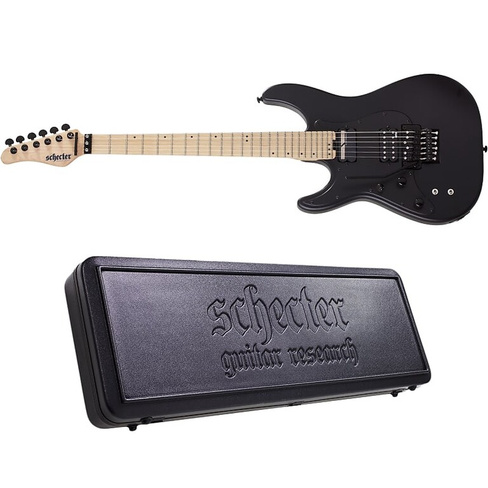 Электрогитара Schecter Sun Valley Super Shredder FR S LH Satin Black SBK Left-Handed Guitar + Hardshell Case