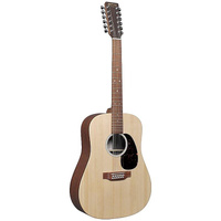 Акустическая гитара Martin D-X2E Sit/Mah HPL 12-String Acoustic-Electric Guitar, Natural