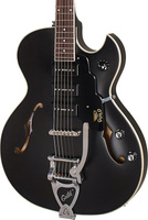 Электрогитара Guild Starfire I Jet 90 Semi Hollow Electric Guitar, Satin Black
