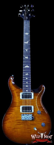Электрогитара Paul Reed Smith PRS Wild West Guitars 2023 Special Run CE 24 Painted Black Neck 57/08 Pickups Violin Amber